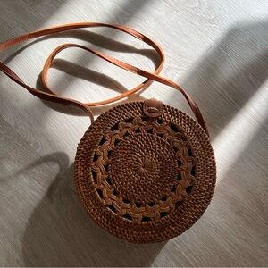 Rattan Bali bag